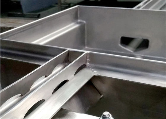 Qualität  Custom Sheet Metal Welding Aluminum Parts Small AISI Standard usine