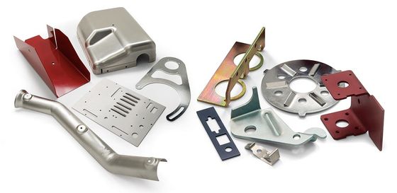 Stempelteile aus Aluminium, präzise, auf kundenspezifische Weise gefertigte Metallbleche, Stempelkomponenten
