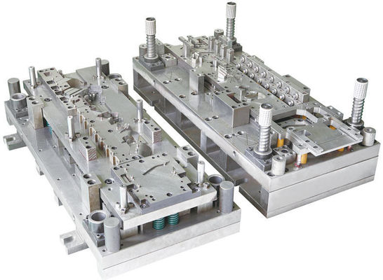 Stempelteile aus Aluminium, präzise, auf kundenspezifische Weise gefertigte Metallbleche, Stempelkomponenten