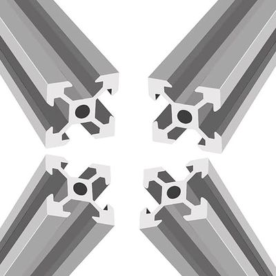 2525 T Schlitz Aluminiumprofil Biegen von Aluminium-Extrudierten Profilen