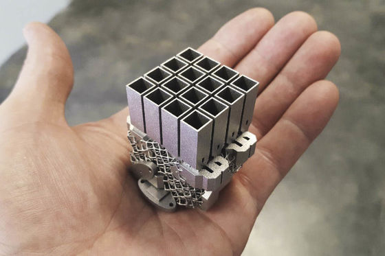 Aluminium 3D-Druck Service Teile glatte kundenspezifische Industrie