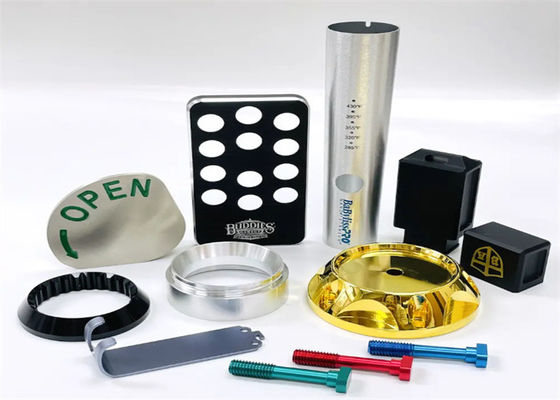 OEM CNC-bearbeitete Aluminiumteile, Fräsen und Anodisieren