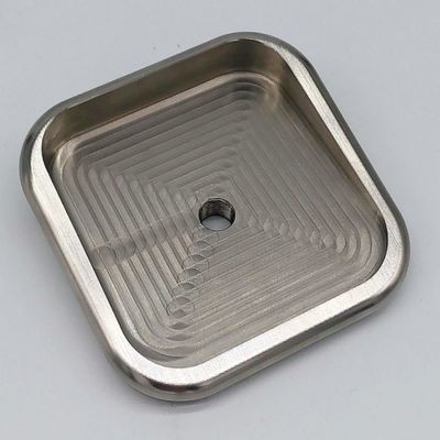 Edelstahl 1.4301 / 304 CNC-Fräsendeile 88.5x27.8x88.5 für die Präzisionsbearbeitung