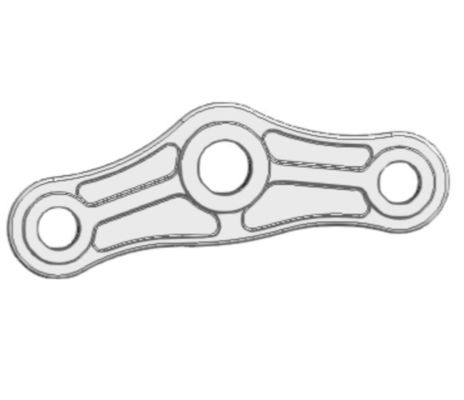 Titan Grade 5 / 6AL-4V9 Verstellbarer Schalter für die Oberflächenrauheit 0,4um Ra