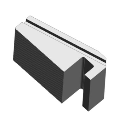 CNC-Fräsen von Stahl Pinza 005 E1 mit CNC-Bearbeitung und 88,0x56,0x39,0 mm