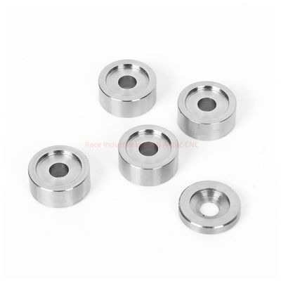 Präzisions-CNC-Drehteile Aluminium Edelstahl Material ±0,005 mm Toleranz Bearbeitung