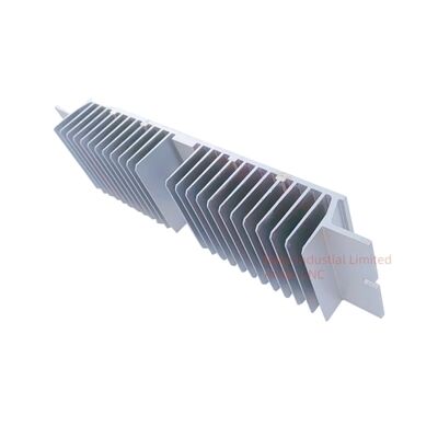 Individuell angepasste Aluminium-Extrusionsprofile mit hoher Präzision 0,01 mm Anodisierte Veredelung Industrieanwendungen