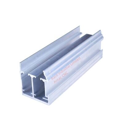 Sandgestrahlte Oberfläche, kundenspezifische Extrusionen, langlebige Rollenbaugruppen, Komponenten aus Aluminium-Extrusionsprofilen