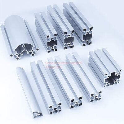 Sandgestrahlte Aluminium-Strangpressprofile mit kundenspezifischer Größe und kostenlosen Mustern für Architektur und Industrie