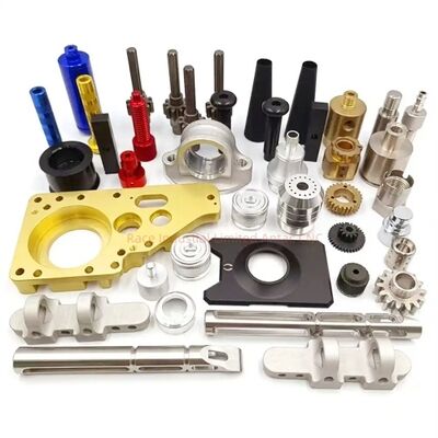 Präzisions-CNC-Bearbeitungsteile mit Oberflächenrauheit Ra0,2 bis Ra3,2 und eloxierte kundenspezifische Komponenten